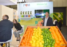 Chris Cockle from Wonderful Citrus has a good mix of products to showcase to new and old customers at the show.